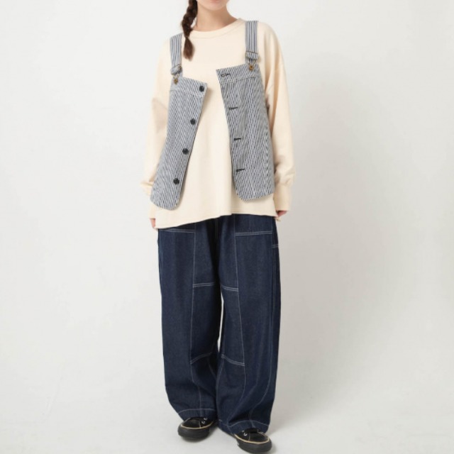 【URCH RNA】フレンチワークノチョアパンツ(デニムONE WASH)