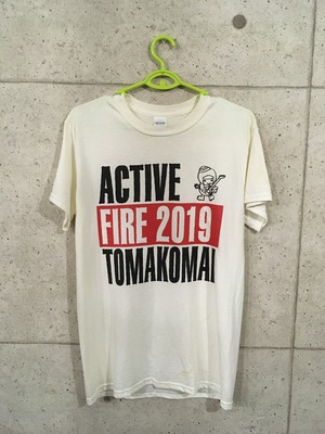 【SALE 委託品】  活性の火'19 オフィシャルTシャツ / ホワイト