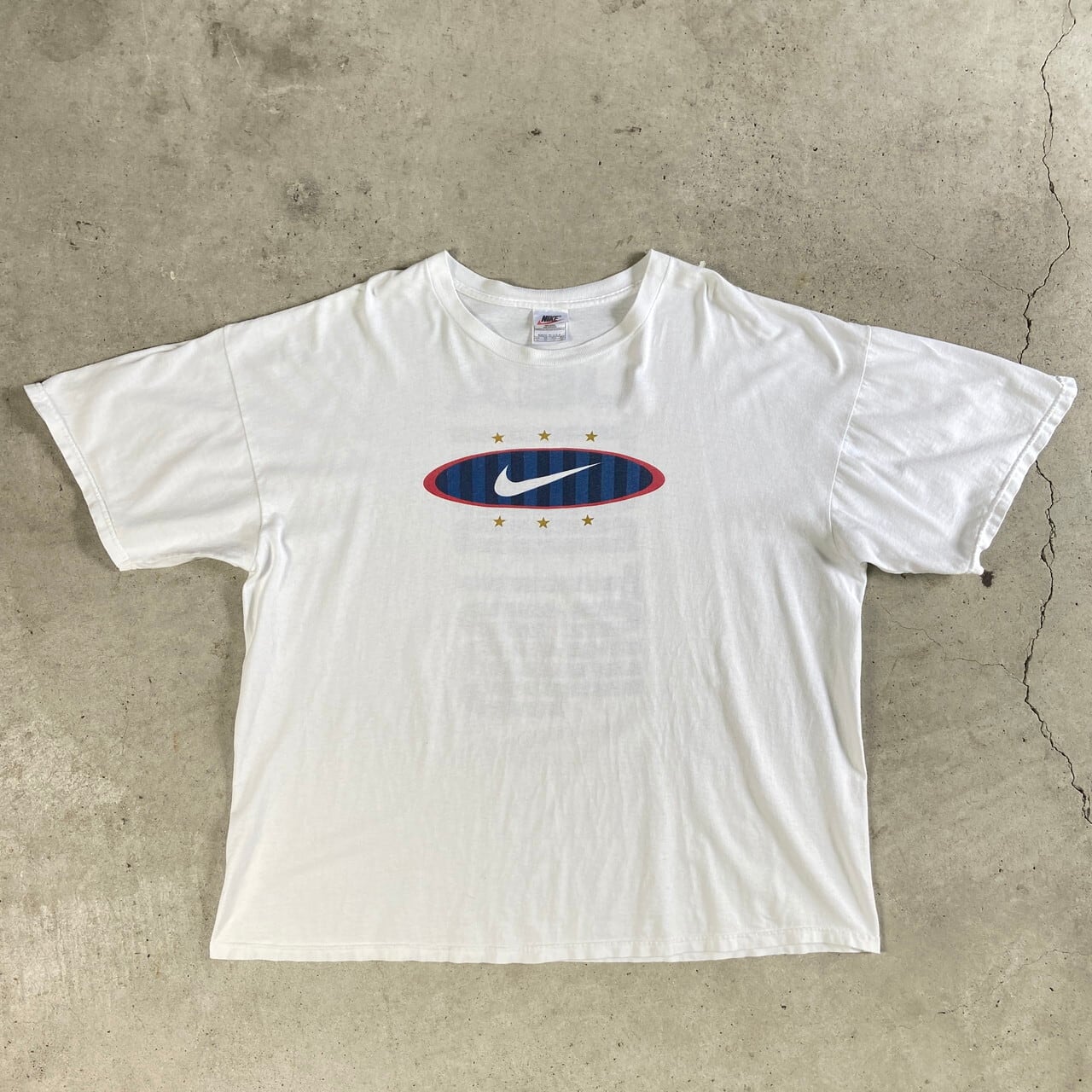 ビッグサイズ 90年代 USA製 NIKE ナイキ USA JUST DO IT スウォッシュ ...