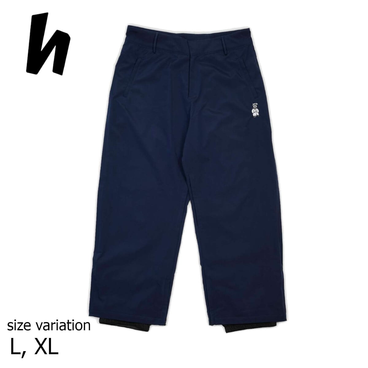 HARLAUT SHITKID SNOWPANTS NAVY ハーロウ スノーパンツ スノー ウェア  
