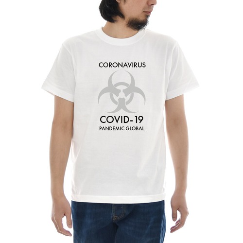 JUST ジャスト 半袖Tシャツ コロナ COVID-19