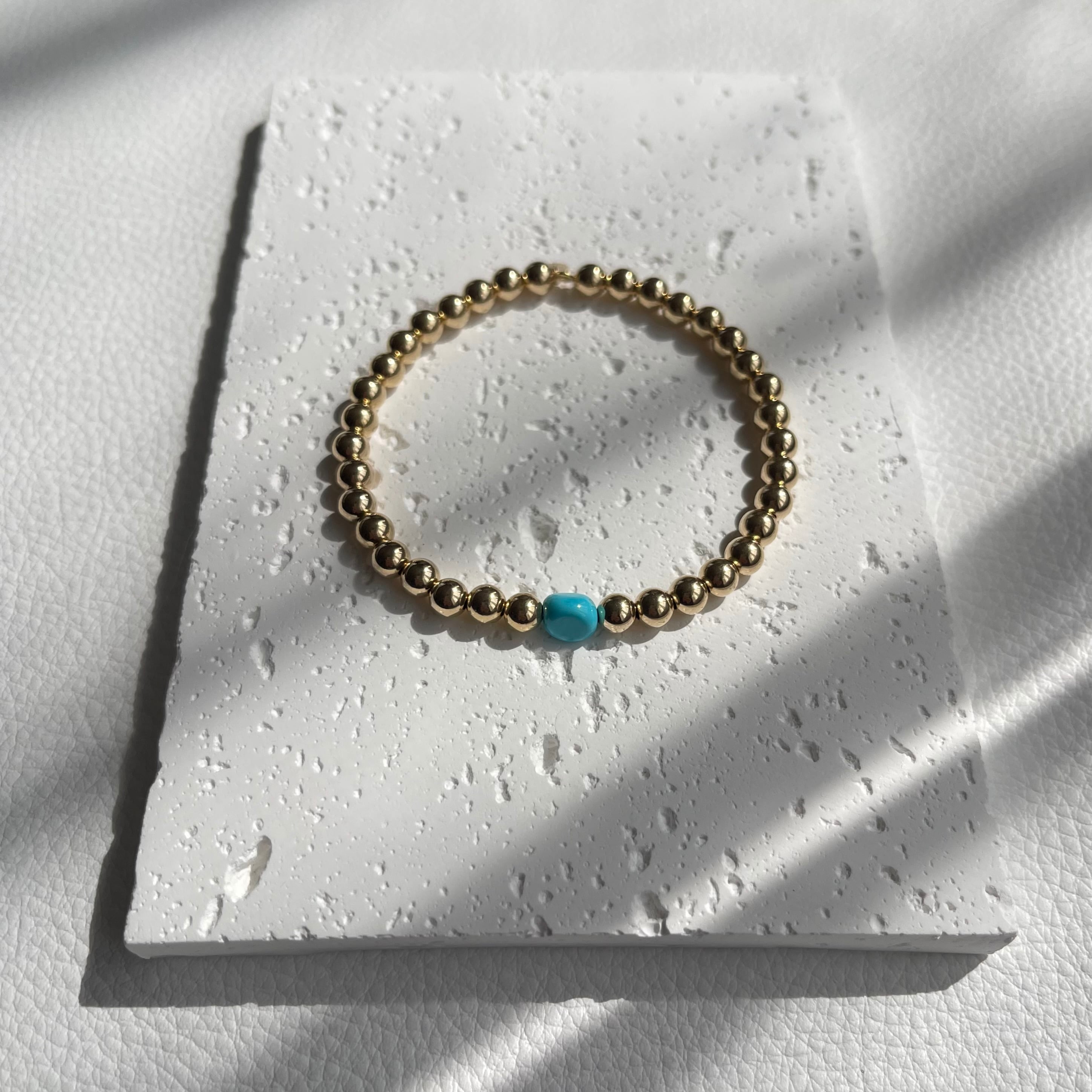 Loop Bracelet / Sleeping Beauty Turquoise x 14kgf / ブレスレット