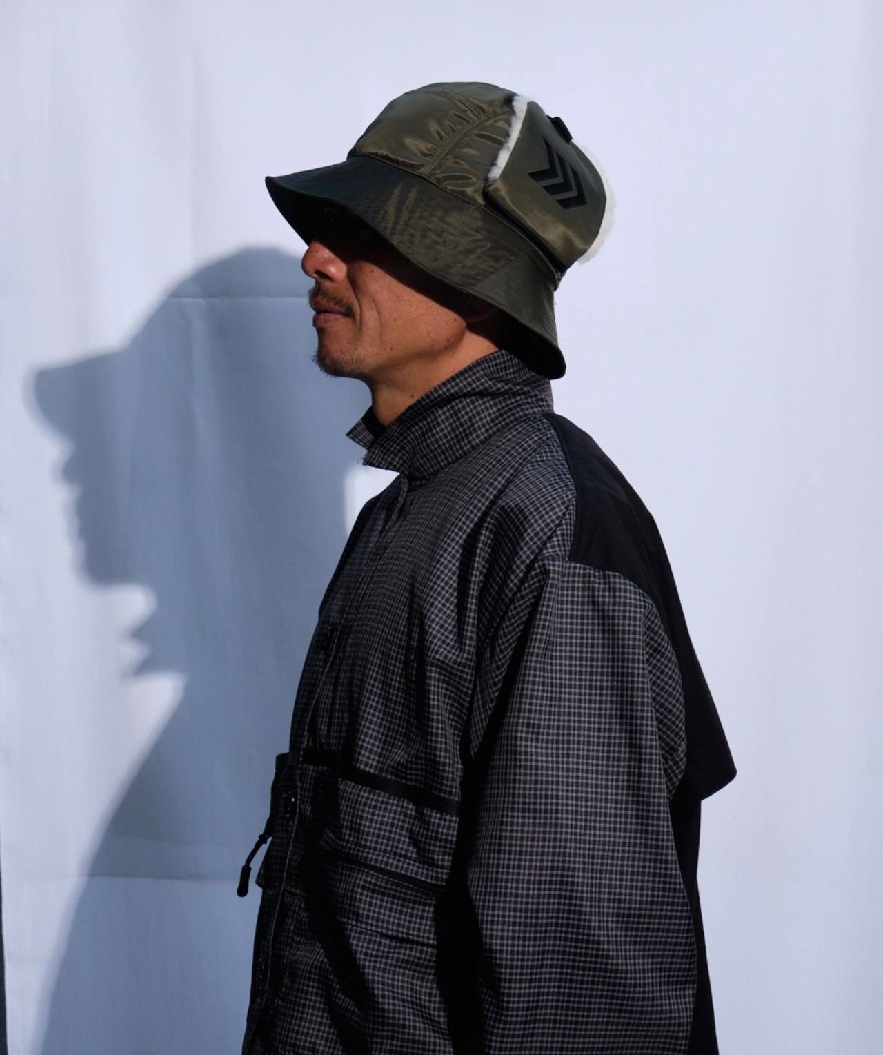 4way 5panel HAT with dog ear 《all season》