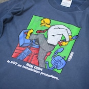computer joke print tee