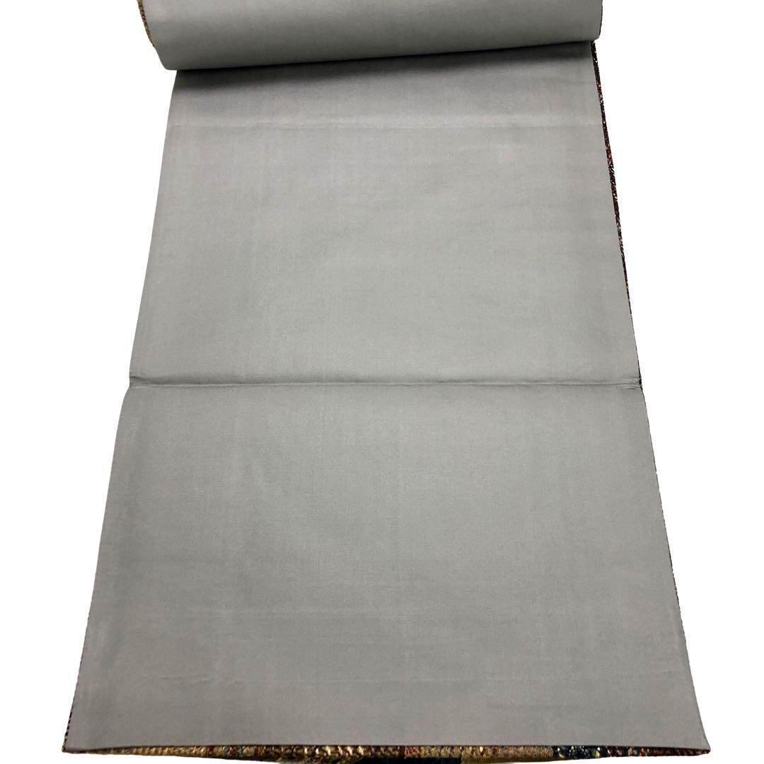O-2337 袋帯 組織 切嵌 膨れ織 やまとお誂え ガード加工 金糸 | リユース着物専門店 わびさび