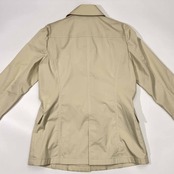 Leilian レリアン ハーフ丈 トレンチコート 9/アイボリー レディース
