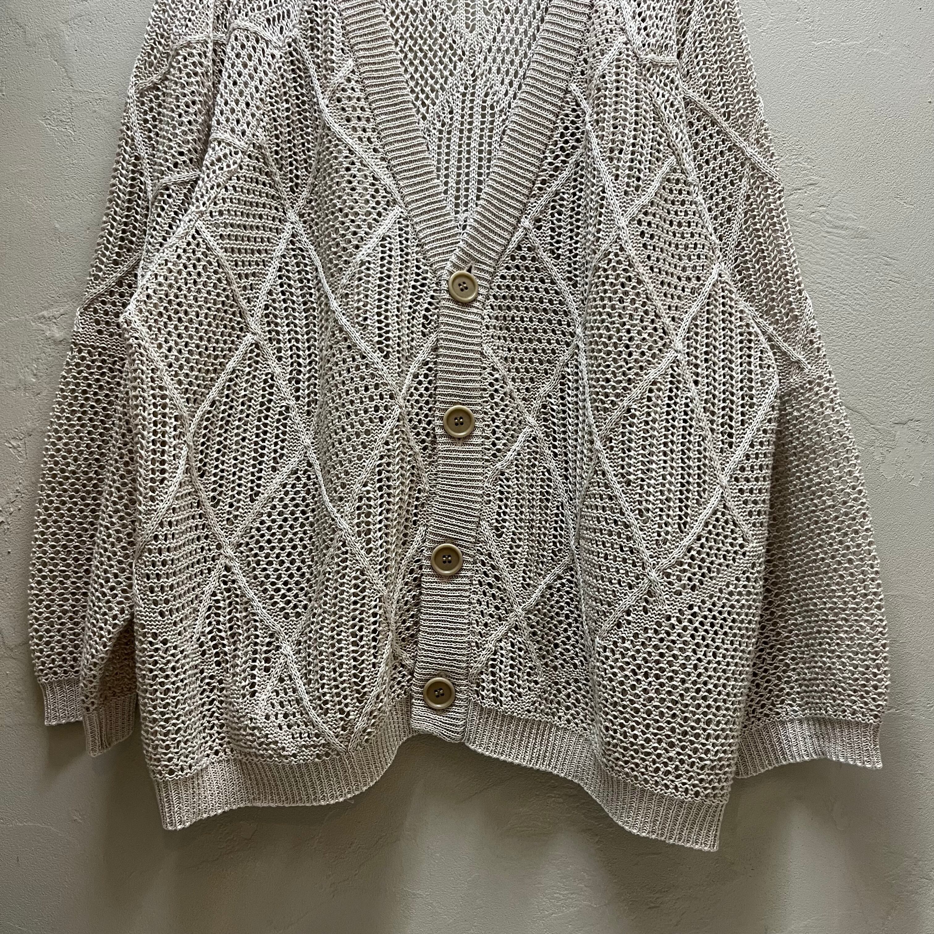 kota gushiken コウタグシケン 23SS YES Cardigan with Noriko 