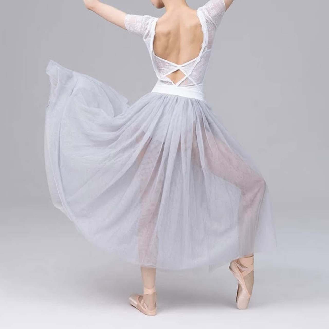 レーストップ オーバーワンピース L0499