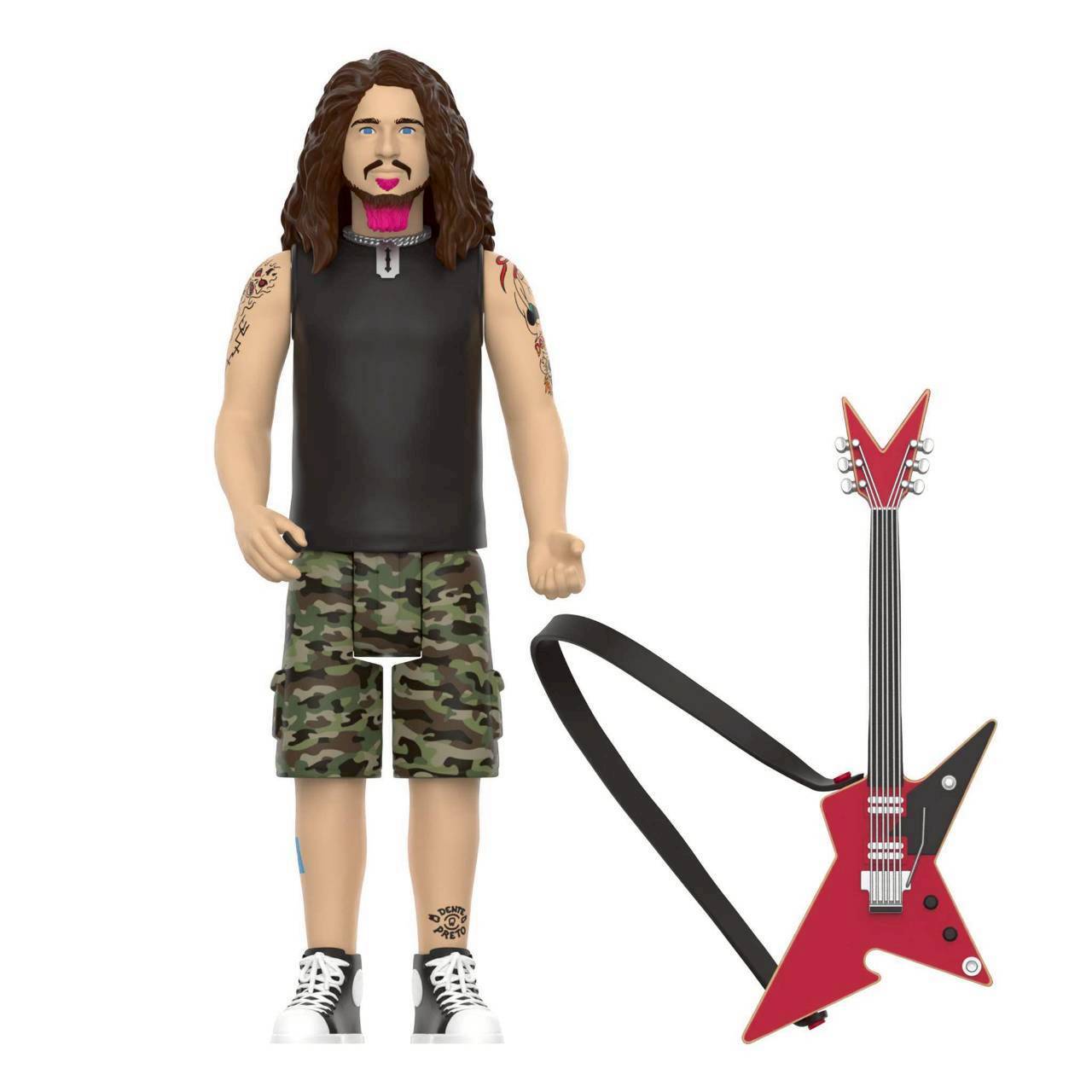 【 ReAction Figures 】 DIMEBAG DARRELL ( ダイムバッグ・ダレル ) Culprit ver. / SUPER7 /スーパー7〚アメリカン雑貨 アメトイ〛