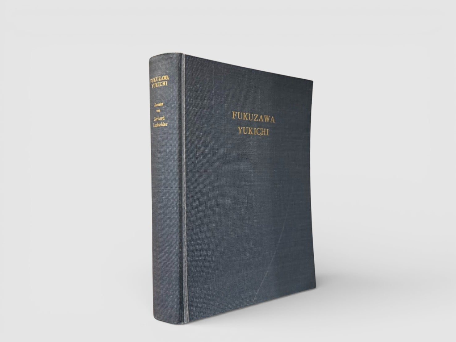 【SJ845】【FIREST EDITION】Fukuzawa Yukichi – Eine autobiographische Lebensschilderung(1971) /Fukuzawa Yukichi