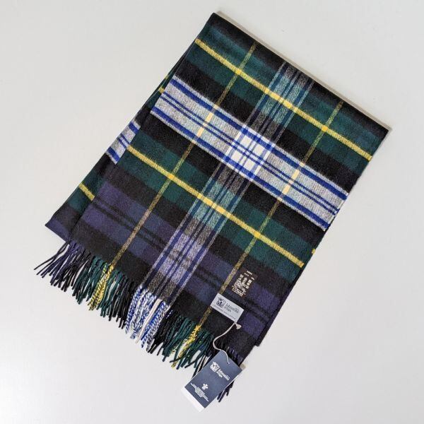 新品未使用 国内正規品 Johnstons ジョンストンズ カシミヤ大判ストール Dress Gordon