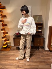 SANFRANCISO ホワイトスウェット