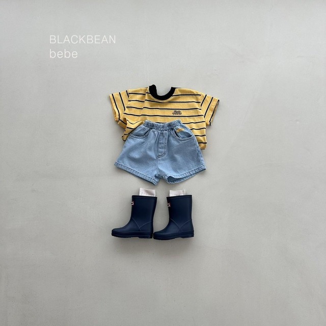 [予約][送料無料]≪blackbean≫Play Denim Pants (baby/kids) 32