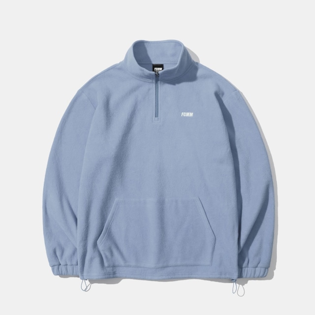 [FCMM] Club Fleece Half Zip Up - light gray 正規品 韓国ブランド 韓国代行 韓国通販 韓国ファッション トレーナー