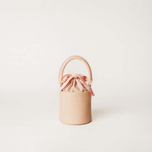 City  Bucket  -  PINK BEIGE