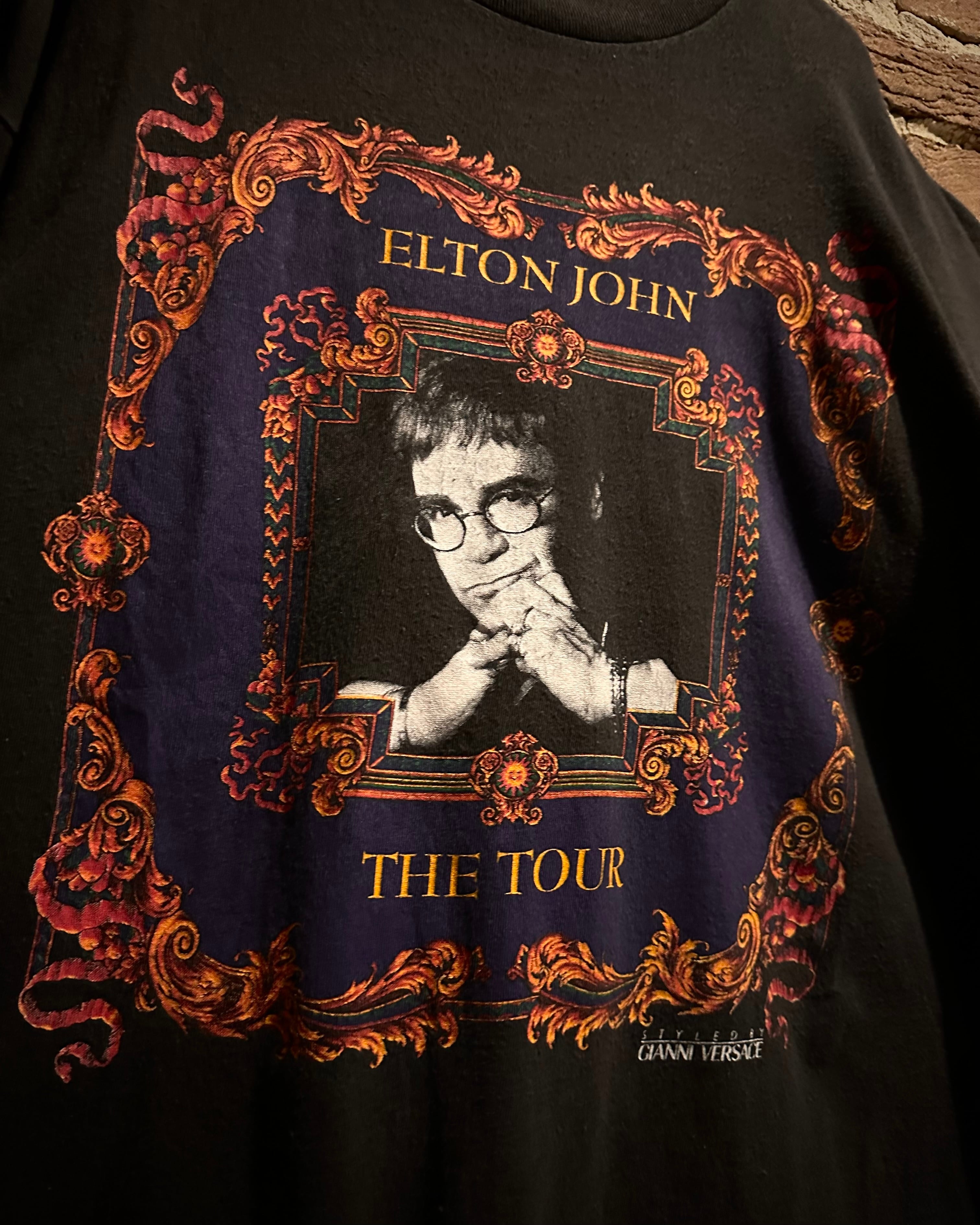 Caka act3】90's “ELTON JOHN” “1992-1993 World Tour” “STYLED BY