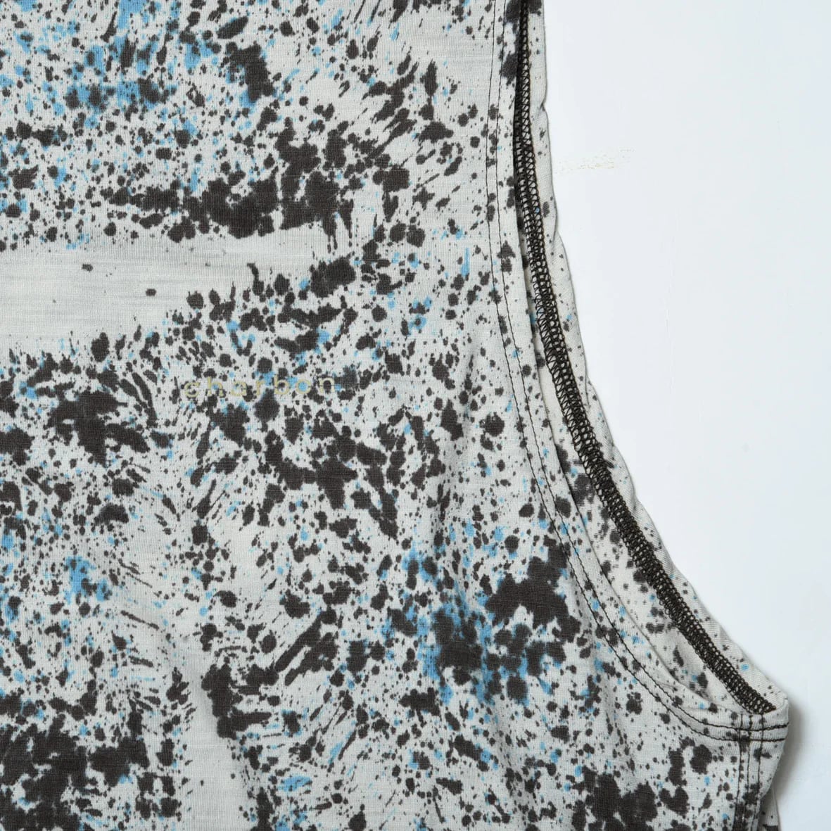 ウォーキング・ランニングウェア charbon REDA WOOL SPLASH DYE SLEEVELESS charbon / REDA WOOL SPLASH DYE SLEEVELESS T-SHIRTS（OFF×BRW） | 道