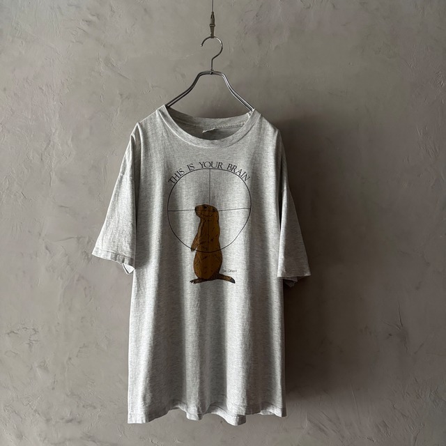 90’s “THIS IS YOUR BRAIN” Prairie Dog T-Shirt