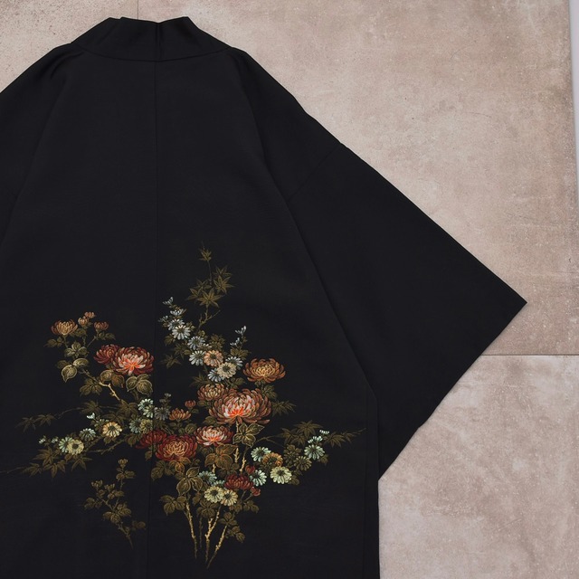 Japan Vintage  HAORI jacket "和モダン" 黒羽織