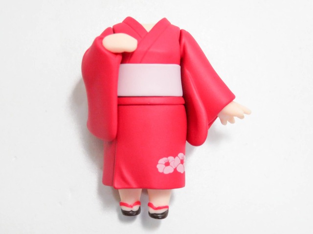 再入荷（A－ランク）ねんどろいどもあ きせかえ浴衣 体パーツ 女の子用浴衣 赤色