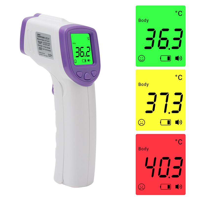 即日配送 非接触型 電子温度計 家庭用 デジタル 赤外線 発熱 温度計