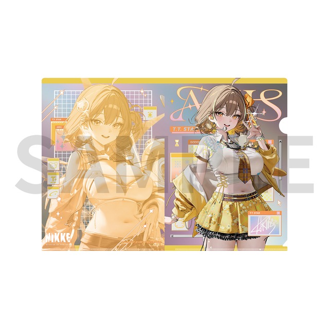 勝利の女神：NIKKE メタリックファイル アニス：スター - T.T. STAR
