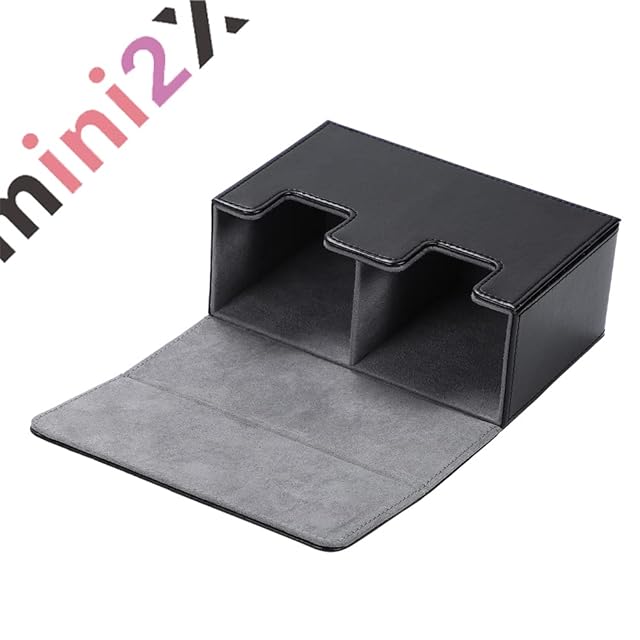 mini2x ワイド デッキケース 大容量収納タイプ 二重スリーブ 対応