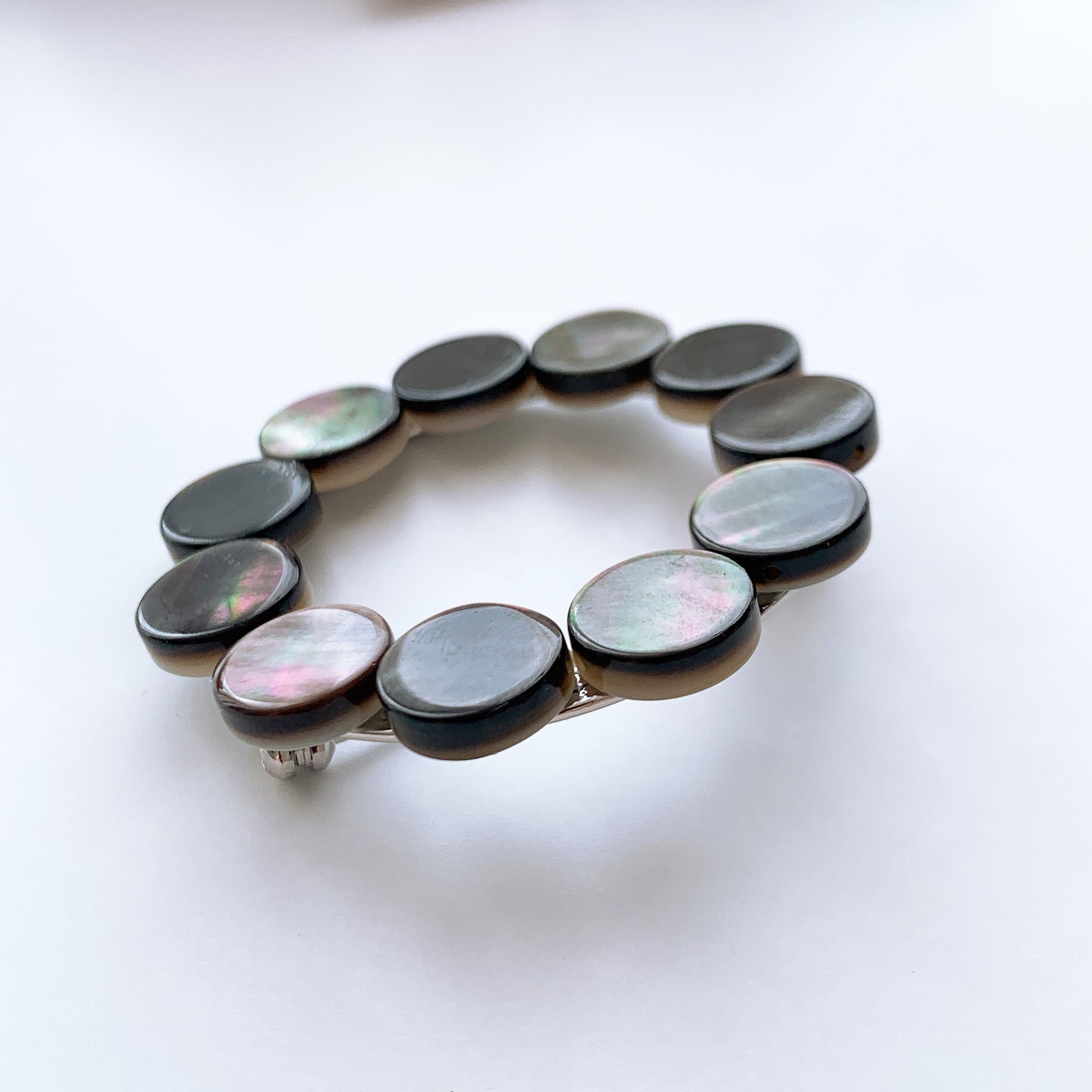 Blanco. マザーオブパール 黒蝶貝 ブローチ | Blanco.+