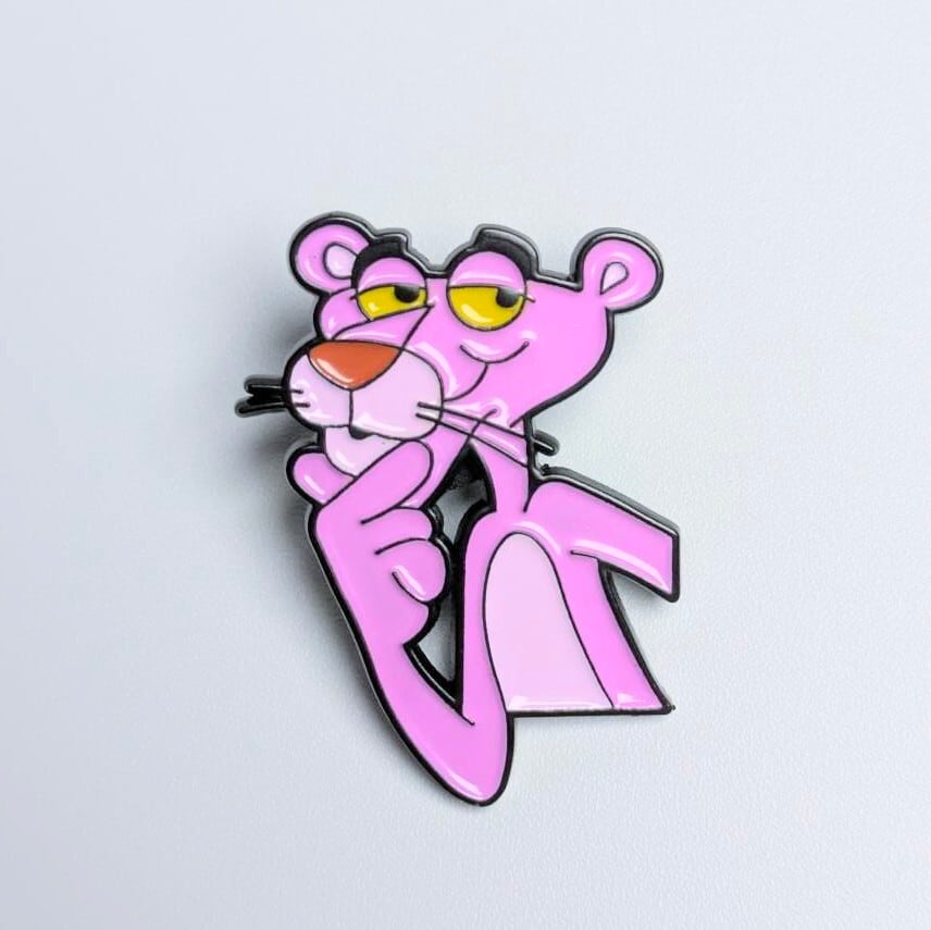 送料無料! ★ピンズ PINS★ピンバッジ 【 The Pink Panther ( ピンクパンサー ) 】〚アメリカン雑貨 アメトイ〛