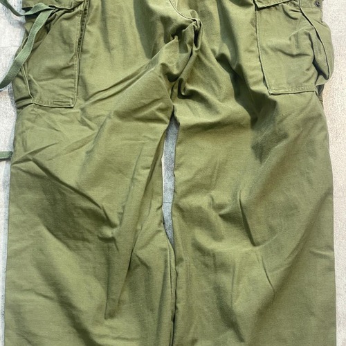 60s アメリカ軍実物 67年製造 M-65 フィールドパンツ R-M w35 詳細写真15