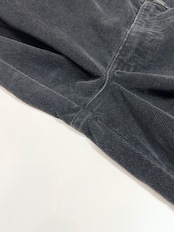 80s Lee 200 "BLACK" CORDUROY PANTS MADE IN USA Size W32L32→W31.5L31.5