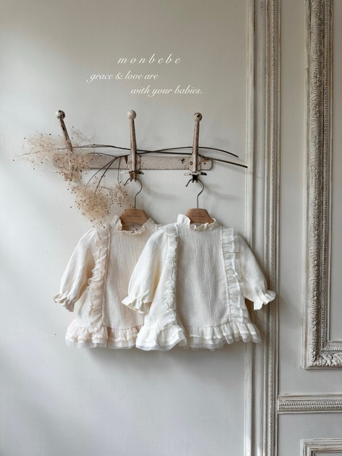 monbebe 2nd［取寄］baby lace onepiece suit 25autumn