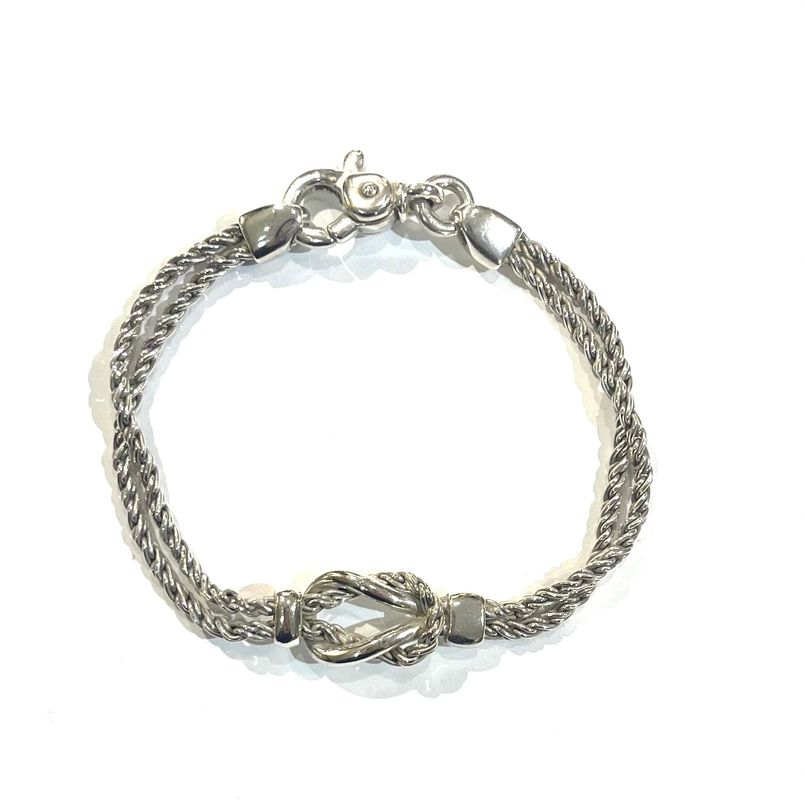 希少【TIFFANY&CO.】 2137 ティファニー アンドコーツイストノット