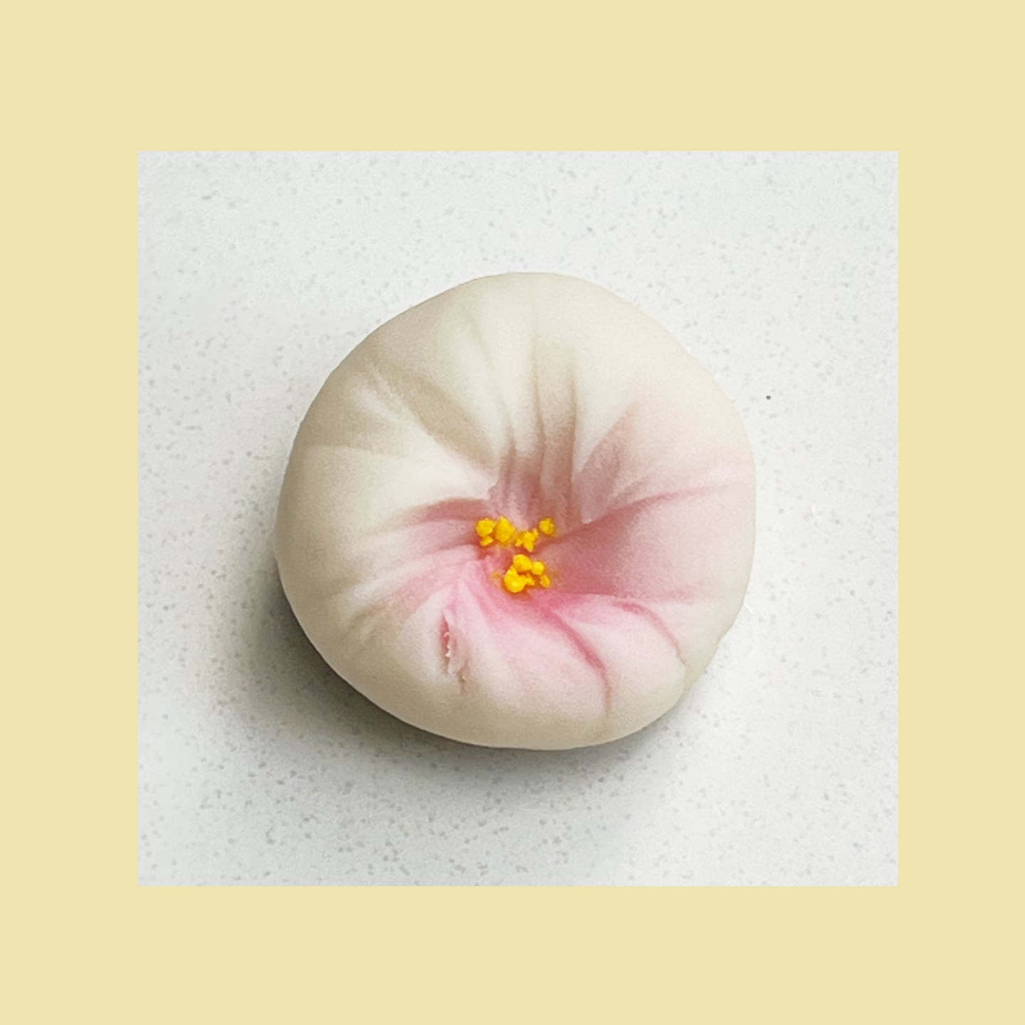 8月の菓子 芙蓉(ふよう)