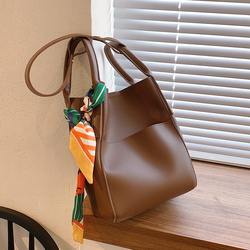 スタンダードオータムショルダーバッグ レトロ 秋物 手作りハンドバック70172978511