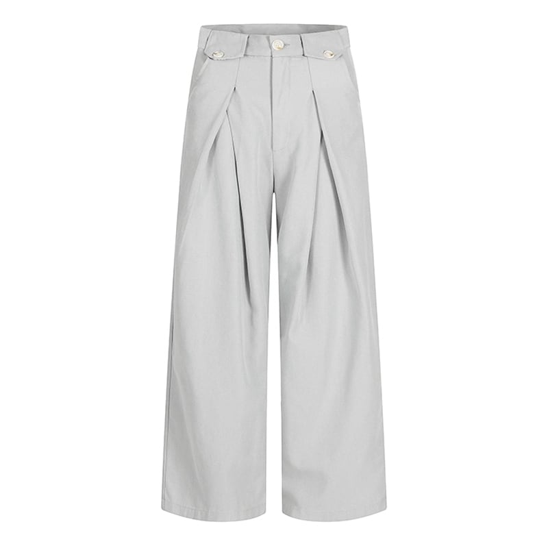 タック入りワイドレッグパンツ 1color MPA0149