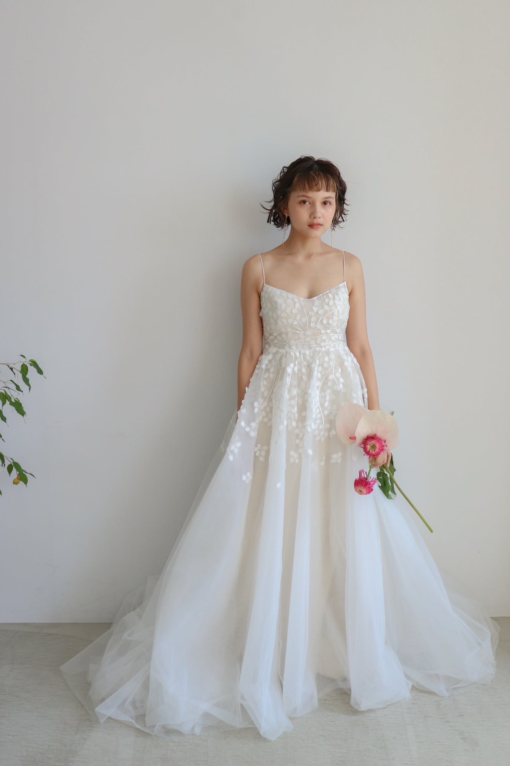 Lalune DO013 ウェディングドレス　カラードレス Lalune DO013 ウェディングドレス カラードレス 【fitting】 DS013