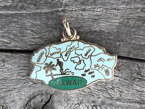 Wells Sterling Charm-Hawaii