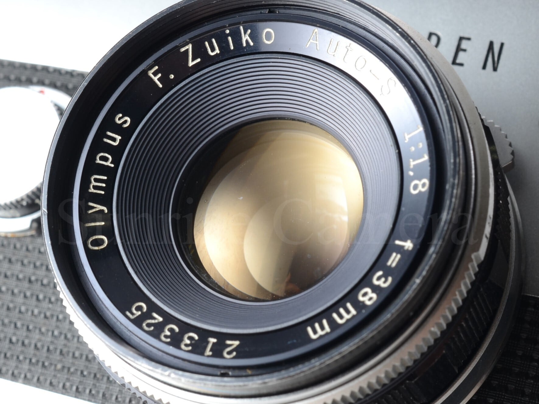 中古】OLYMPUS PEN F / F.Zuiko AUTO-S 38mm F1.8 オーバーホール済