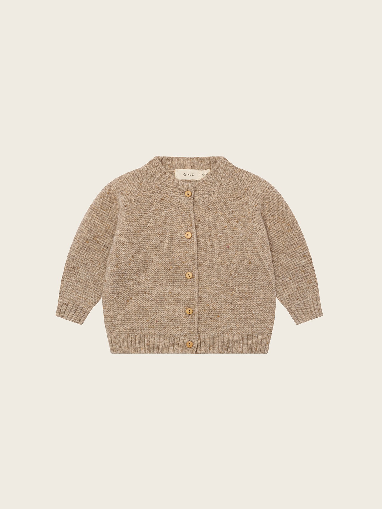 ORGANICZOO　Oatmeal Wool Cardigan