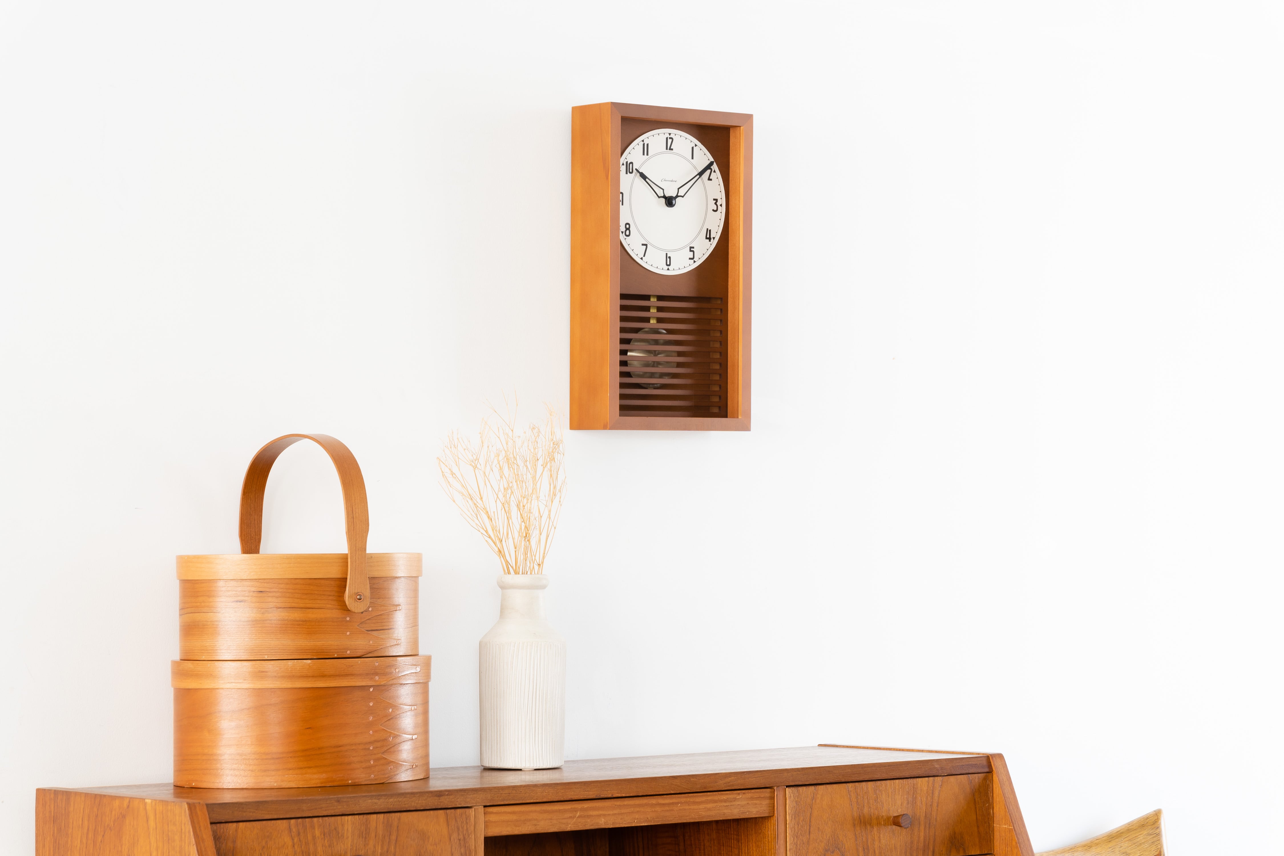 振り子時計 LATTICE PENDULUM CLOCK 【CAFE BROWN】 | PAY ID