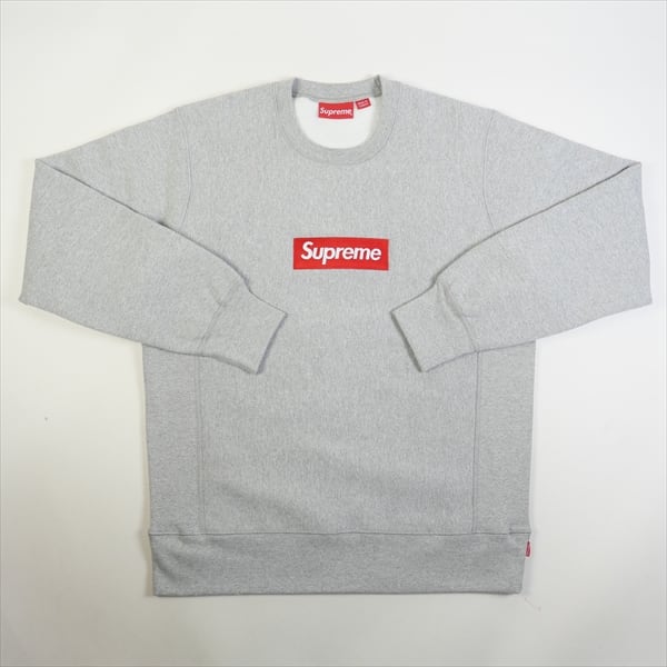 Size【XL】 SUPREME シュプリーム 15AW Box Logo Crewneck Gray BOX ...