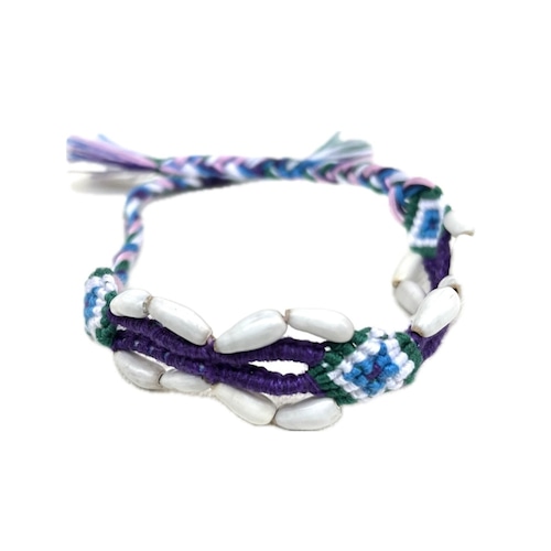 BEADS & YARN BRACELET