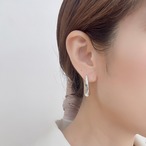 【韓国トレンド】シンプルティアドロップピアス｜上品×低アレルギー対応｜BITTERSWEET
