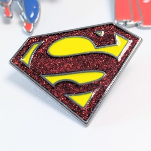 ⚡️SPECIAL PRICE‼️⚡️送料無料！ ★ピンズ PINS★ピンバッジ 【 Superman ( スーパーマン ) 】3P SET / ピンズ3個SET 〚アメリカン雑貨 アメトイ〛