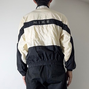90s NIKE nylon track jacket L 古着