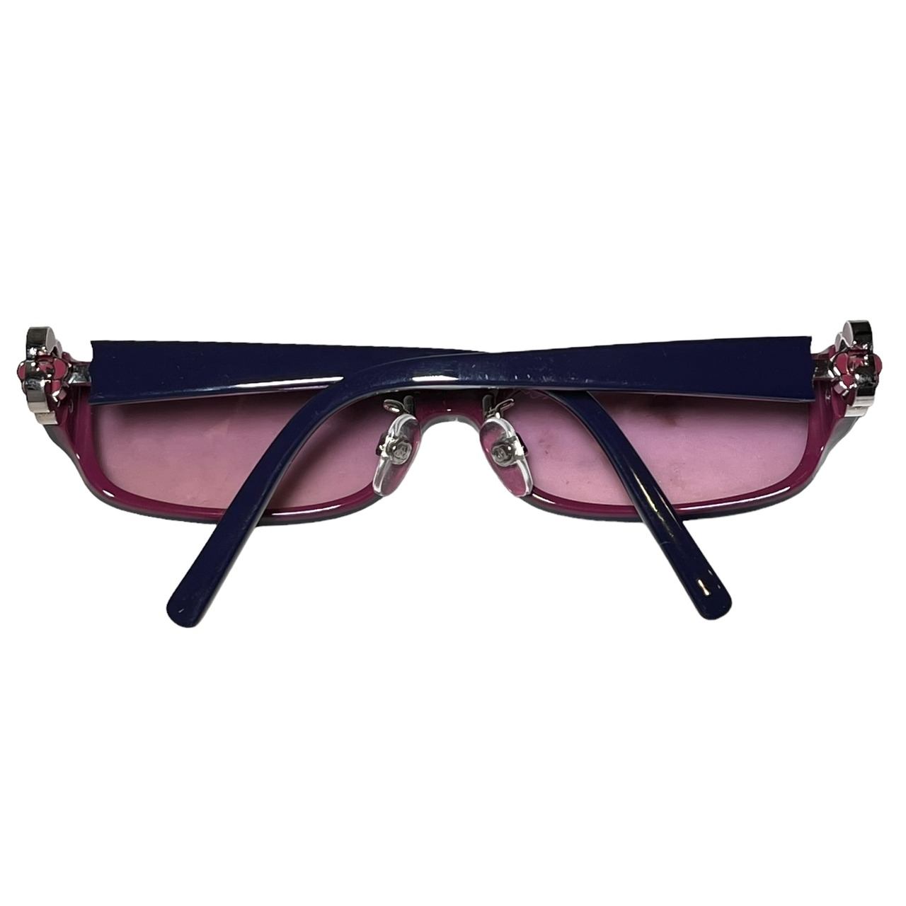 CHANEL square frame glasses