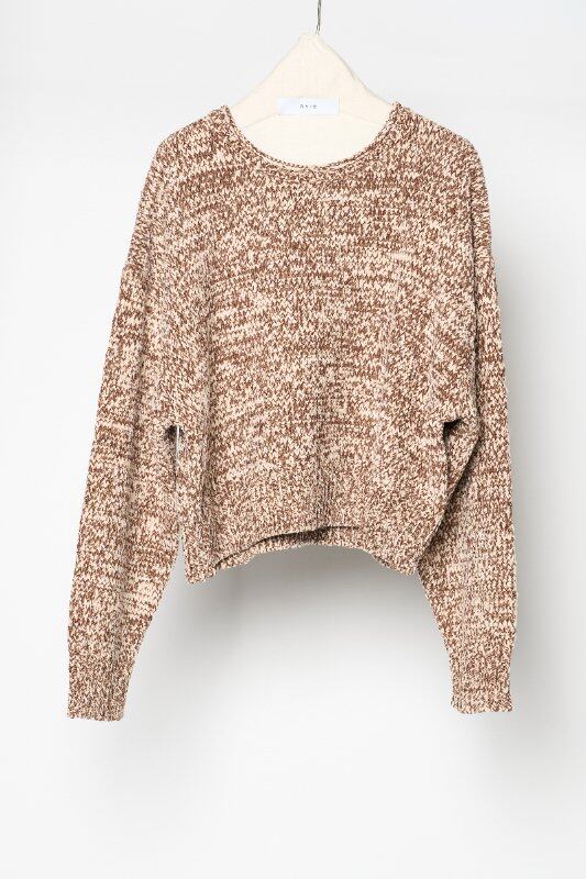 【サンプルLive】 WYTE/ワイト Σ / Melange Mole Pullover 12-30310