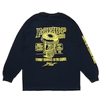 BOLT HEAD L/S TEE/NAVY