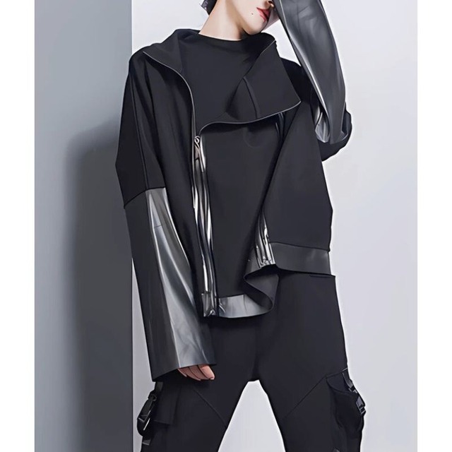 Double zip jacket C0102